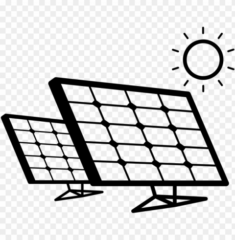 solar panels couple in sunlight comments - solar panel coloring pages Isolated Graphic Element in HighResolution PNG