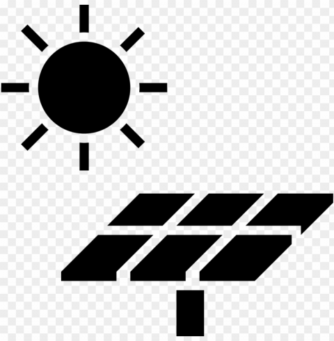 solar power solar panels solar energy clip art - solar panel icon PNG Graphic with Isolated Clarity