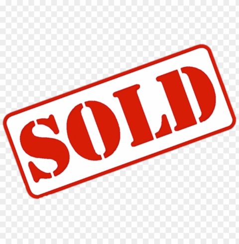 sold full sign Transparent PNG Artwork with Isolated Subject