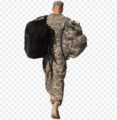 soldier with his back turned - military soldier with back turned PNG files with no backdrop required