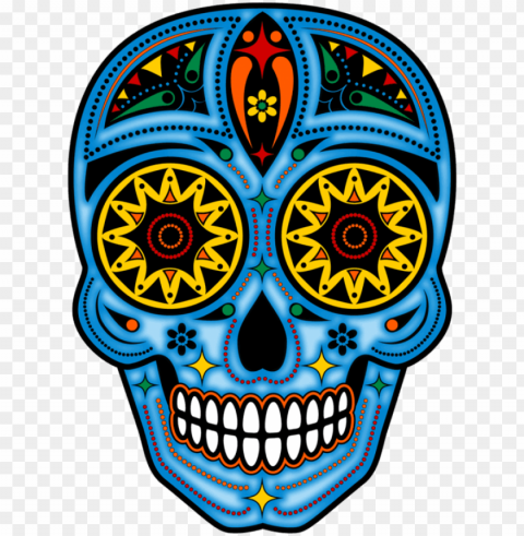 some people think day of the dead is about life after - day of the dead Transparent PNG Isolated Graphic with Clarity