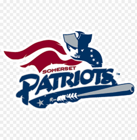 Somerset Patriots Vs - Somerset Patriots Logo Isolated Graphic On HighResolution Transparent PNG