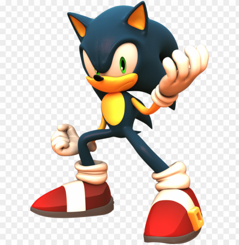 sonic forces - modern sonic sonic forces Isolated PNG Element with Clear Transparency