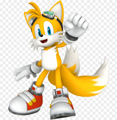 sonic free riders characters artwork tails - tails the fox sonic riders Clear Background Isolated PNG Icon