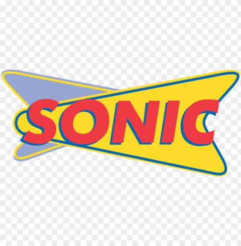 sonic logo - sonic drive-i Isolated Artwork in Transparent PNG Format