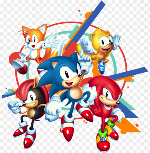 sonic maniacharacters strategywiki the video game - sonic mania plus original soundtrack PNG format with no background