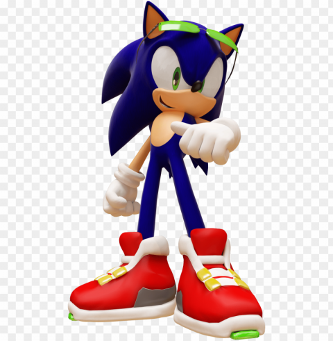 sonic riders 3d - sonic riders sonic the hedgeho Images in PNG format with transparency