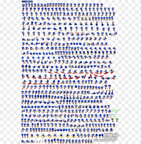 sonic sprite - sonic the hedgehog sprites PNG transparent photos for design PNG transparent with Clear Background ID dcf283e7