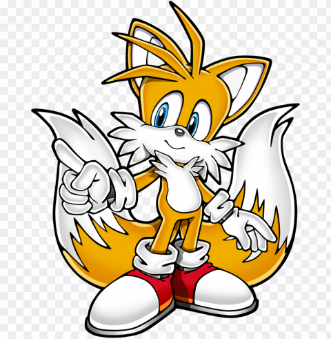 sonicchannel tails - sonic the hedgehog tails the fox PNG graphics with clear alpha channel selection PNG transparent with Clear Background ID ff4bae14
