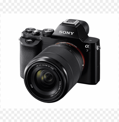 sony a7 full frame mirrorless digital camera with 28 - sony alpha 7 rs PNG with no cost