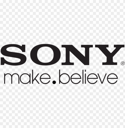 sony logo vector make believe - sony logo transparent PNG graphics with alpha transparency bundle