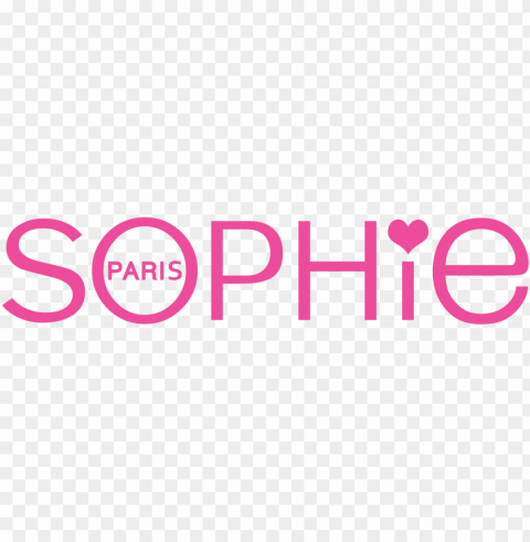 sophie paris - logo sophie martin paris Isolated Element in Transparent PNG