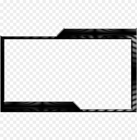 sophisticated theme - twitch webcam frame PNG with Isolated Transparency