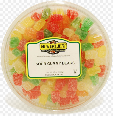 Sour Gummy Bears 12oz - Hadley Fruit Orchards Transparent PNG Pictures For Editing