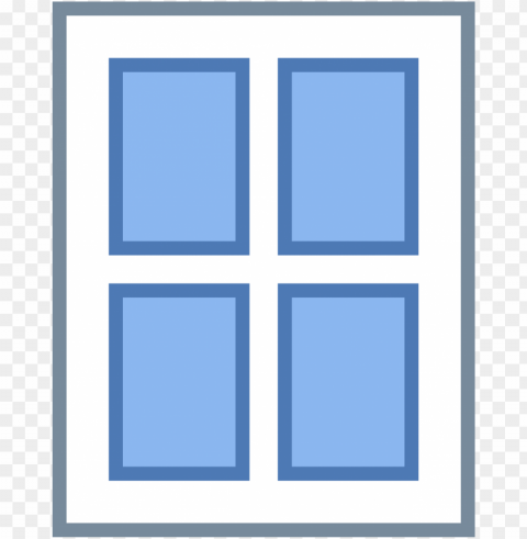 source - maxcdn - icons8 - com - report - window pane - closed window icon Isolated Object on Transparent Background in PNG