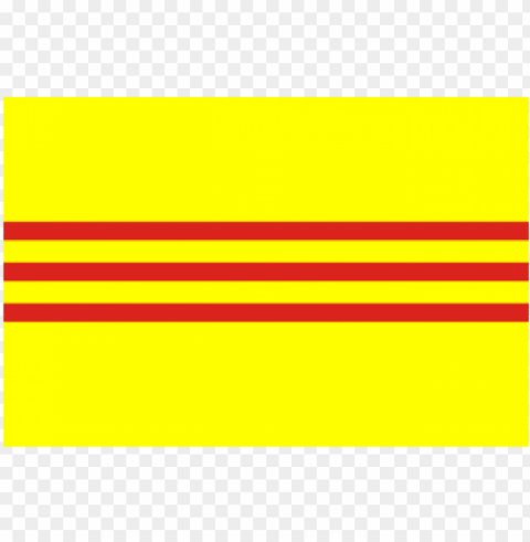south vietnam flag - flag of south vietnam Isolated Character with Transparent Background PNG