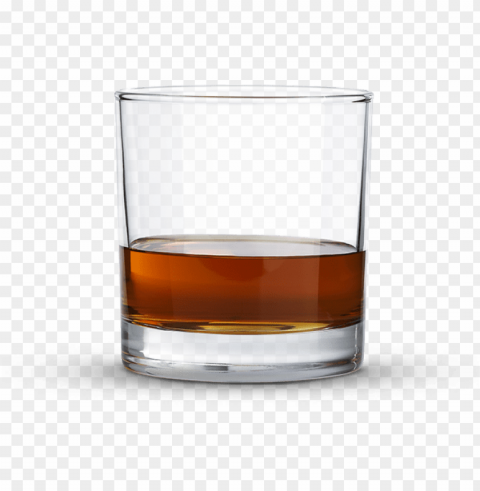 southern comfort whiskey neat - old fashioned glass High-resolution PNG