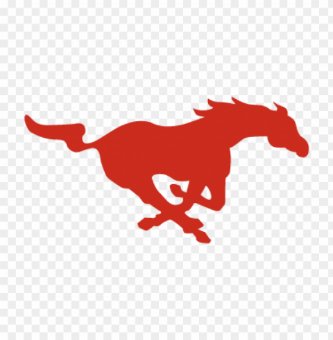 southern methodist mustangs vector logo download free High-resolution transparent PNG files