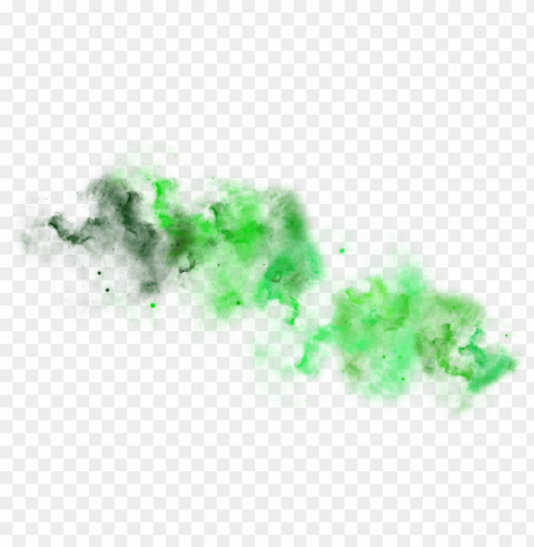 space cloud - green clouds HighQuality Transparent PNG Isolated Object