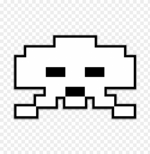space invaders alien - space invaders alien sprite Transparent Cutout PNG Graphic Isolation