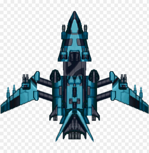 spaceship fighter ipod opengameart - space ship 2d Clear Background PNG Isolation