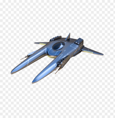 spaceship PNG Image with Clear Background Isolated