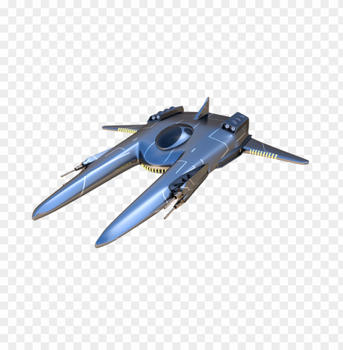 Spaceship PNG Image With Clear Background Isolated