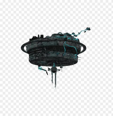 spaceship PNG Image with Transparent Background Isolation
