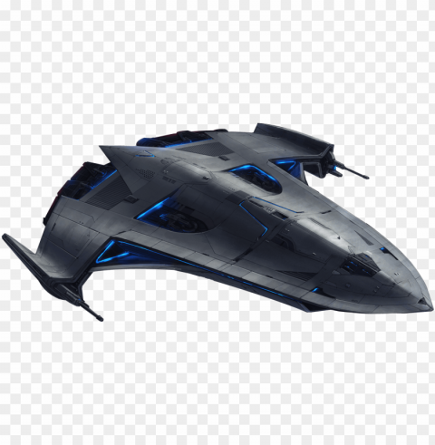 spaceship PNG with clear overlay