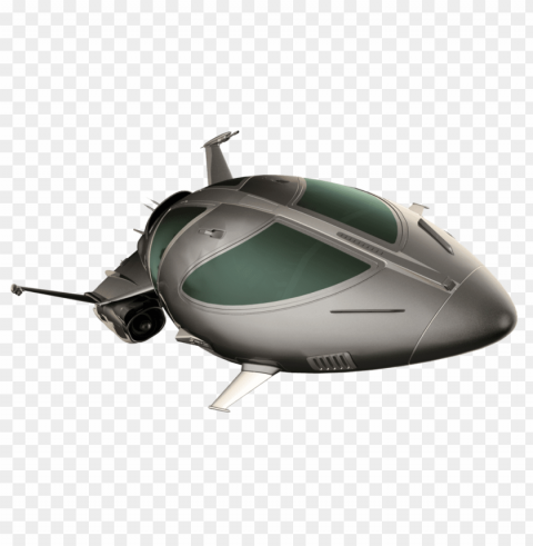 Spaceship PNG With Clear Transparency