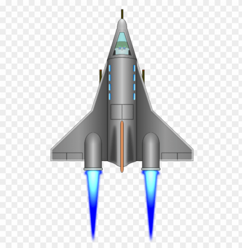 spaceship PNG without background