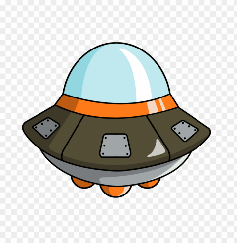 spaceship Isolated Icon on Transparent Background PNG