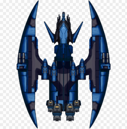 spaceship Isolated Illustration in Transparent PNG