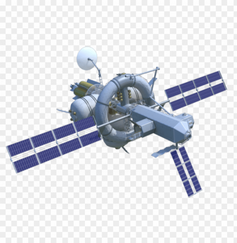 spaceship Isolated Illustration on Transparent PNG