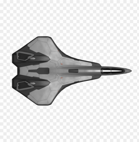 spaceship Isolated Item in Transparent PNG Format