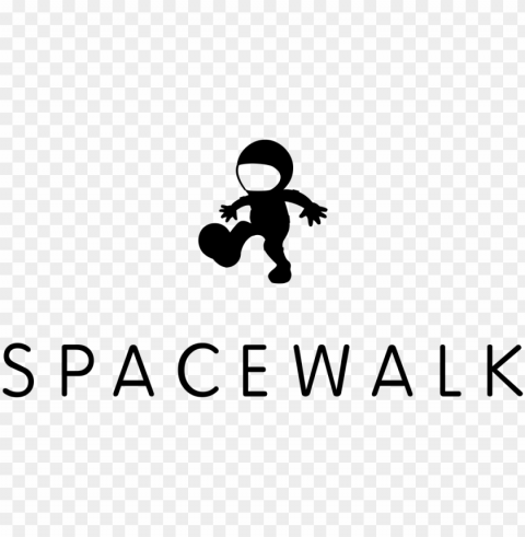Spacewalk Logo Isolated Element With Clear PNG Background