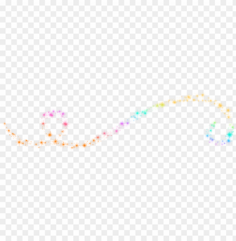 sparkle trail - rainbow sparkles transparent background PNG with no cost