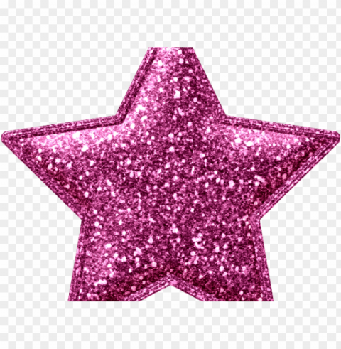 sparkles clipart little star - pink glitter star Transparent PNG graphics assortment