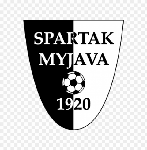 spartak myjava vector logo Isolated PNG Graphic with Transparency