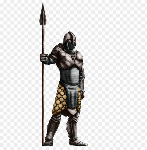 spearman - medieval spearman concept art PNG transparent vectors