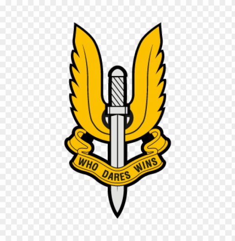 special air service vector logo free High Resolution PNG Isolated Illustration