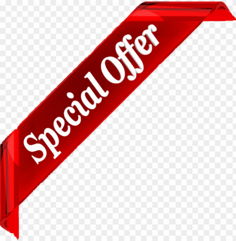 special offer banner Isolated Object on Clear Background PNG