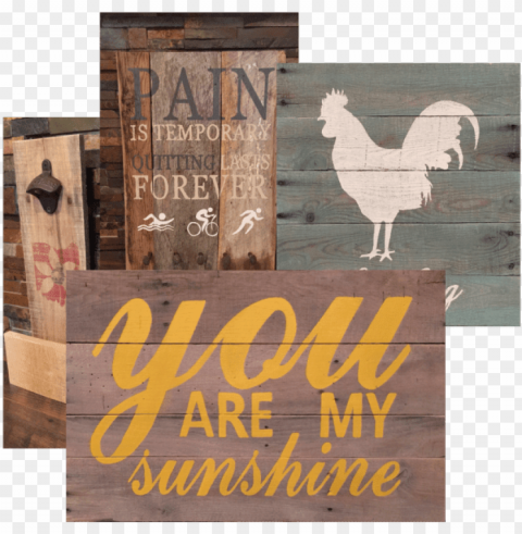 specializing in custom recreations of wood constructed - rooster Transparent Background Isolated PNG Design Element