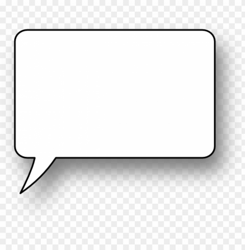 speech thought comic dialog box bubble Isolated Artwork on Clear Transparent PNG