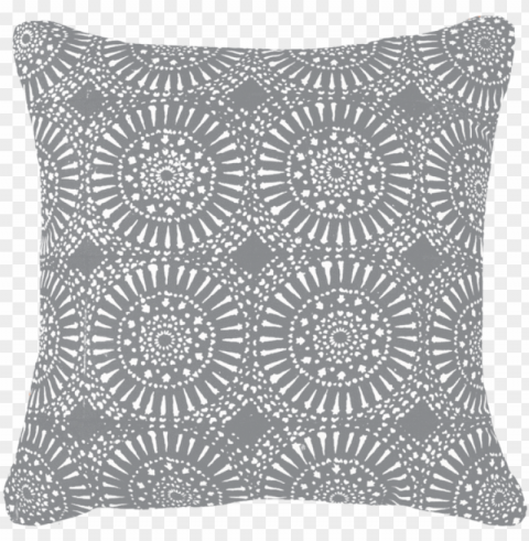 sphere print dark grey lounge cushion 55 x 55 cm - sphere print black cushio PNG images with alpha transparency wide collection PNG transparent with Clear Background ID 4820b48c