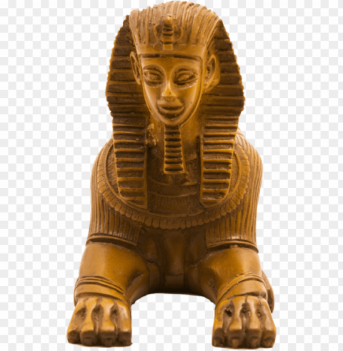 sphinx statue - egyptian art PNG file without watermark