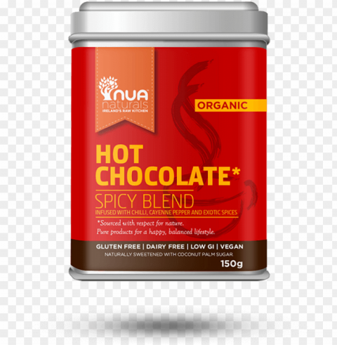 Spicy Hot Chocolate - Nua Naturals Organic Luxury Hot Chocolate PNG Files With No Backdrop Wide Compilation