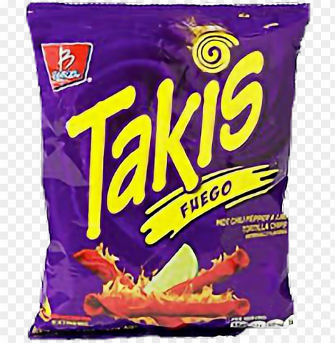 spicy takis purple red food chips imhungry - takis fuego ClearCut Background PNG Isolated Element
