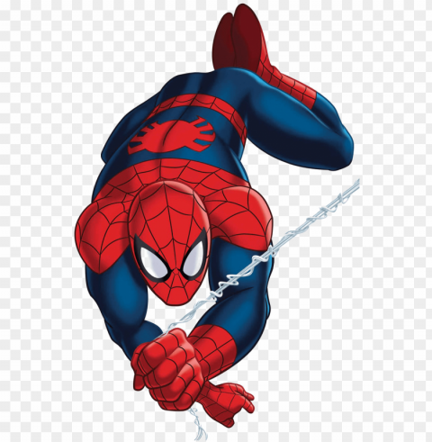 spider-man cartoon download transparent image - marvel universe ultimate spider-ma Isolated Item with Clear Background PNG