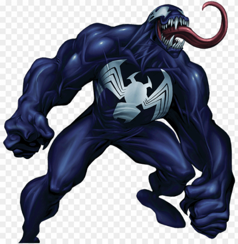 spider-man characters - ultimate spider man venom Isolated Object with Transparent Background in PNG